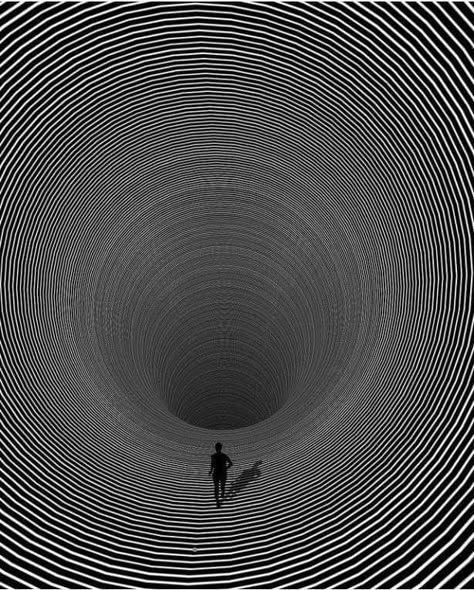 Illusions Aesthetic, Infinite Art, Optical Illusion Wallpaper, Scratchboard Art, Illusions Art, Optical Illusions Art, Illusion Art, Optical Illusion, Spiritual Art