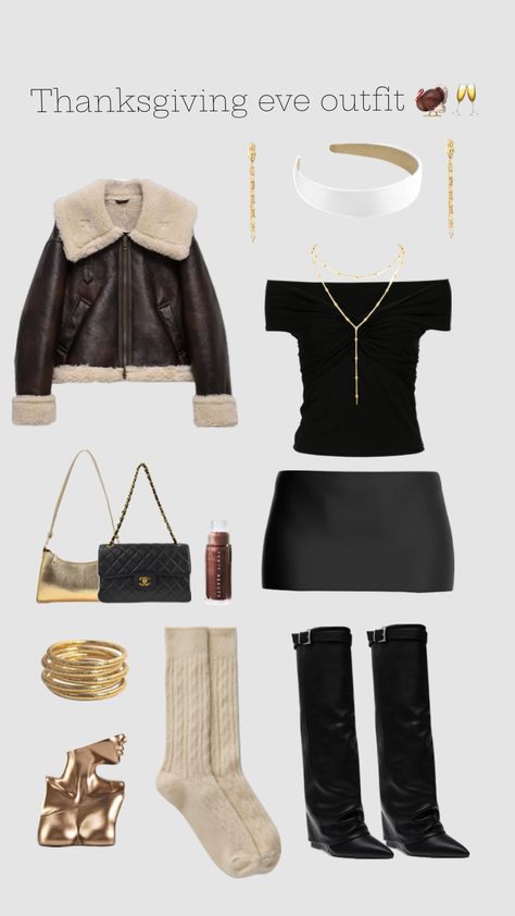 #outfit #thanksgiving #thanksgivingeve #blackoutwednesday #cute #trendy #clothes #collage #bars Blackout Wednesday, Clothes Collage, Wednesday Outfit, Thanksgiving Eve, Trendy Clothes, Fall Outfits, Thanksgiving, Collage, Clothes