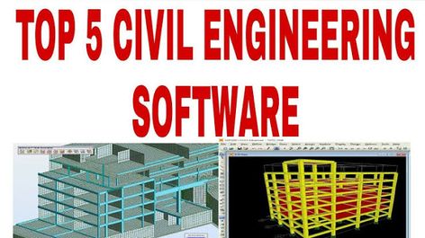 Top 5 Civil Engineering Software - Tech Net Edge Civil Engineering Software, Civil Engineering Handbook, Bending Moment, Autocad Revit, 3d Design Software, Data Modeling, Civil Engineering Design, Structural Analysis, Cad Design