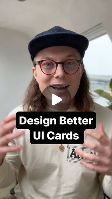 Zander Whitehurst | UX/UI on Instagram: "Design better UI Cards, Supafast! Today I’m gonna show you how with a few small tweaks you can go from a basic card to an awesome card. I hope this helps and if you wanna build your UI skills checkout my UI and Figma courses on Memorisely. Cheers for your support 🤙" Ui Cards Design, Card Ui Design Website, Zander Whitehurst, Cards Ui Design, Card Design Ui, Ui Card Design, Card Ui Design, Ui Ux Trends, Ui Cards