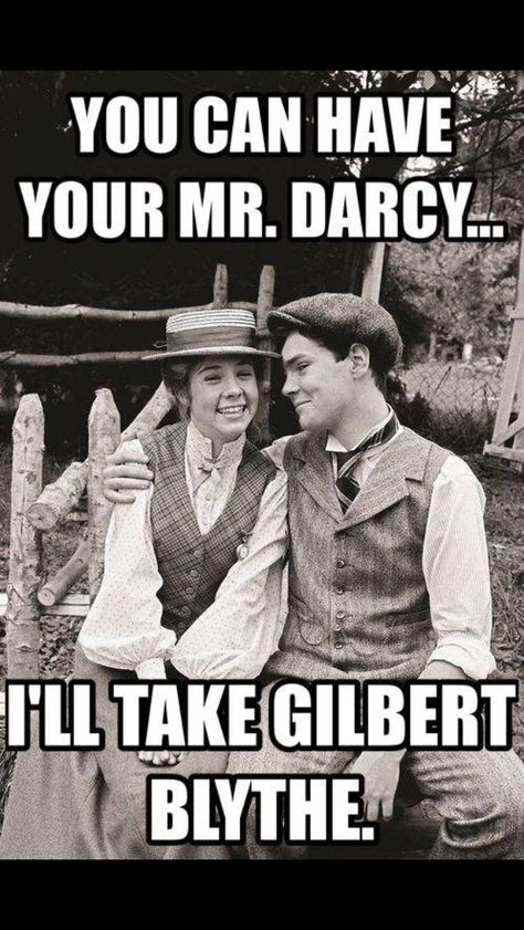 Ernst Hemingway, Jonathan Crombie, Gilbert And Anne, Gilbert Blythe, Heck Yeah, Mr Darcy, Anne Shirley, Kindred Spirits, Anne Of Green