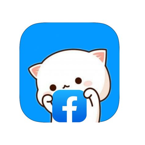 Icon Cat, Facebook Icon, Cat App, Personal Profile, Change Logo, Mobile App Icon, Facebook Icons, Zestaw Ikon, Cute Easy Doodles