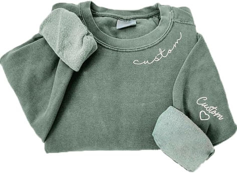 GODMERCH Custom Embroidered Sweatshirts Design Your Own, Embroidered Sweatshirts, Custom Shirts For Women, Aunt, Mama Sweatshirts For Women, Graphic Sweatshirts For Women Cricut Sweaters, Mama Embroidered Sweatshirt, Thread Projects, Sweatshirts Design, Embroidering Machine, Embroidery Things, Sublimation Shirts, Make Your Own Shirt, Womens Conference