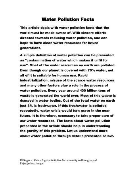 Water Pollution FactsThis article deals with water pollution facts that theworld must be made aware of. With sincere effor... Water Pollution Facts, Water Pollution Poster, Pollution Pictures, Pollution Poster, Water Quotes, Dark Background Wallpaper, Environmental Pollution, Water Pollution, English Story