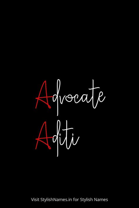 Advocate Aditi by StylishNames.in Names For Instagram, Player Unknown, Name For Instagram, Stylish Name, Online Multiplayer Games, Battle Ground, People Names, Name Generator, Name Wallpaper