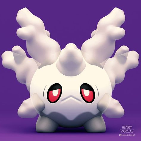 Galarian Corsola, Corsola Pokemon, 3d Artist, Pokemon Art, Pokemon Go, Zbrush, Steven Universe, 3d Art, Sonic The Hedgehog