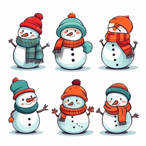 Snowman Vector, Pink Eraser, Thema Winter, Man Illustration, Vector Christmas, Snowman Decorations, Christmas Drawing, About Christmas, Flash Art