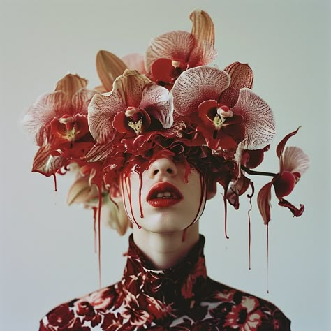 Weird monster plant ladies that I’m not even sure I like very much but thought I’d share anyway just because… 🤷‍♀️ #aigenerated… | Instagram Scarlet Red Aesthetic, Vampire Dark Aesthetic, Flower Monster Concept Art, Horror Plants, Orchid Monster, Goth Artwork, Art Stranger Things, Flower Monster, Monster Plant