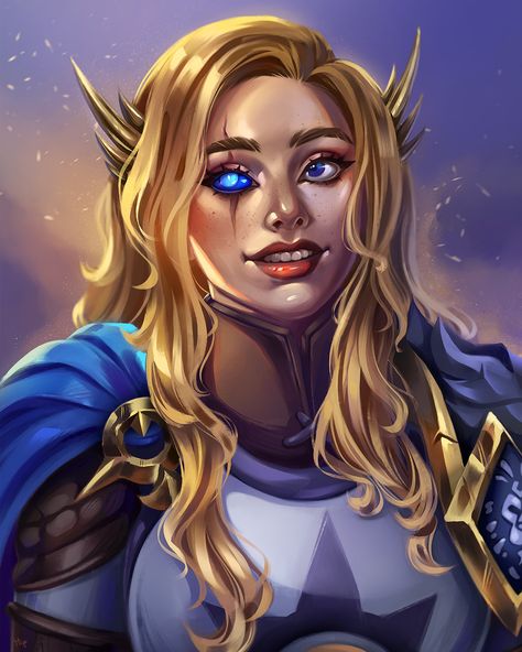 Sallerna Ravenhill - Human paladin commission 💙 . . . #art #warcraftart #worldofwarcraft #commissionart #fanart #paladin #oc #ocartist #digitalart Human Paladin, Warcraft Art, Commission Art, World Of Warcraft, Digital Art, Fan Art, Illustrations, Human, Quick Saves