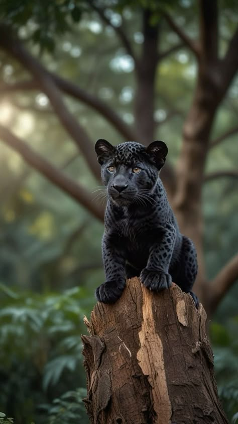 Black Jaguar Animal, Panther Cub, Black Panther Images, Cute Tiger Cubs, Black Panther Cat, Panther Pictures, Big Cats Photography, Panther Cat, Panther Art