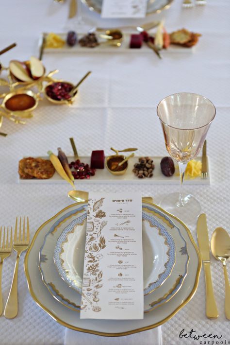 UPDATED: This is Just What Your Rosh Hashanah Table Needs (Plus! Free Simanim Cards!) | Between Carpools Rosh Hashanah Table, Jewish Feasts, Yom Teruah, Rosh Hashanah Cards, Jewish Holiday Recipes, Jewish Celebrations, Rosh Hashana, Yom Kippur, Sukkot