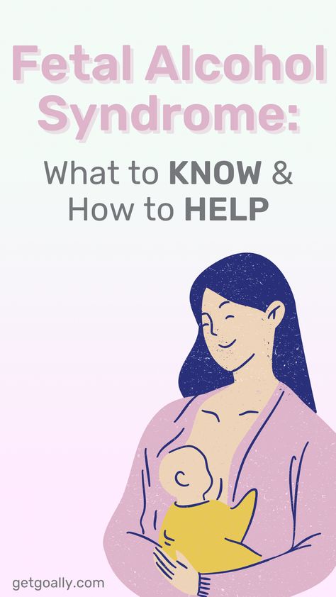 Fetal Alcohol Syndrome is more common than most people think. Learn what FAS is, how to prevent it, and what to do if you know someone who has FASD. #fetalalcoholsyndrome #FASD #fas #baby #mom // Image description: a pale pink and mint gradient background with the title that reads: "Fetal Alcohol Syndrome: What to know and how to help." Below is a graphic of a mom holding her child with FASD. Alcohol Fetal Syndrome Symptoms, Foetal Alcohol Syndrome, Oral Allergy Syndrome Chart, Mint Gradient, Electronic Fetal Monitoring Nursing, Fetal Alcohol Spectrum Disorder, Retts Syndrome, Fetal Alcohol, Baby Mom