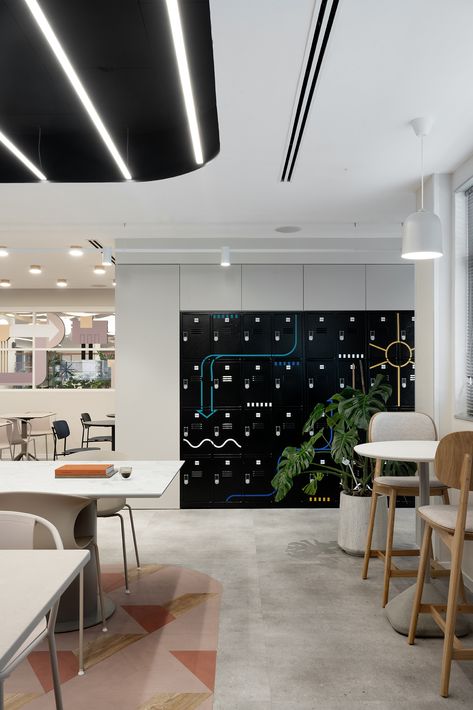 Tech Company - EN Design Studio Tech Office Design, Company Interior, Tech Office, Tech Company, Modern Tech, Office Interior, Office Interior Design, Design Inspo, Office Design