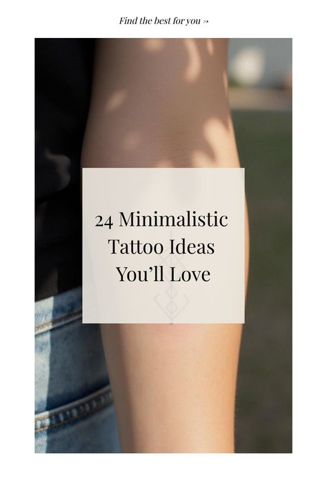 24 Minimalistic Tattoo Ideas You’ll Love Mountain Micro Tattoo, Minimalistic Knee Tattoo, Simple 3x3 Tattoos, Pretty Minimalist Tattoos, Minimalist Tiny Tattoo, Danty Tattoos Small On Arm, Italy Tattoos For Women, Unconditionally Tattoo, Tiny Girly Tattoos