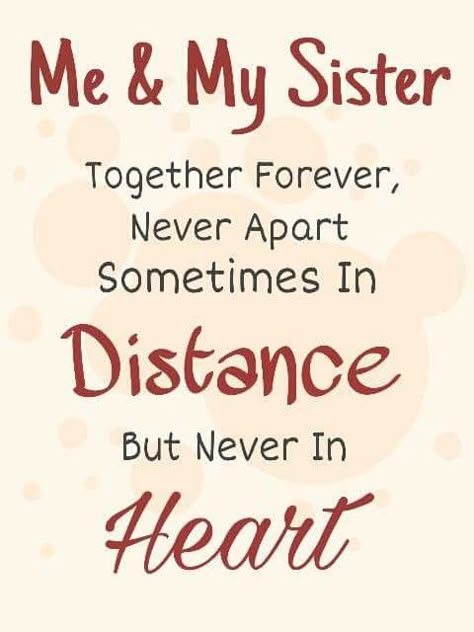 Amen! Family Quotes Sisters, Quotes About Sisters, Cute Sister Quotes, Sister Bond Quotes, Happy Birthday Sister Quotes, Quotes Distance, Little Sister Quotes, Message For Sister, Sister Love Quotes