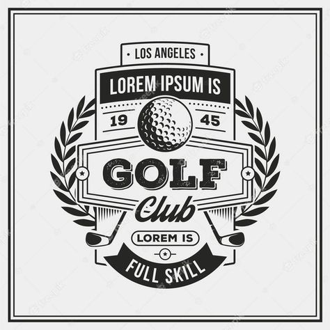 Grassroots Design, Golf Logo Inspiration, Golf Logo, Golf Art, Golf Design, Vintage Golf, Nfl Logo, Golf Gear, 로고 디자인