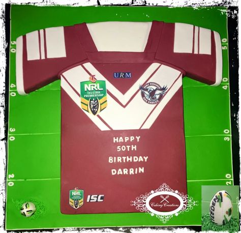 NRL cake 50th Birthday, Theme Party, Birthday Theme, Birthday Cakes, Birthday Party Themes, Party Themes, Birthday Cake, Convenience Store Products, Cake