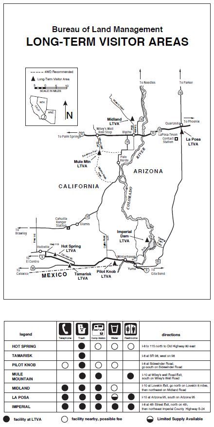 Long-Term Visitor Area - MAP | BUREAU OF LAND MANAGEMENT Motorhome Hacks, R Pod, Bureau Of Land Management, Area Map, California Desert, Land Management, Colorado River, Road Trippin, Rv Life