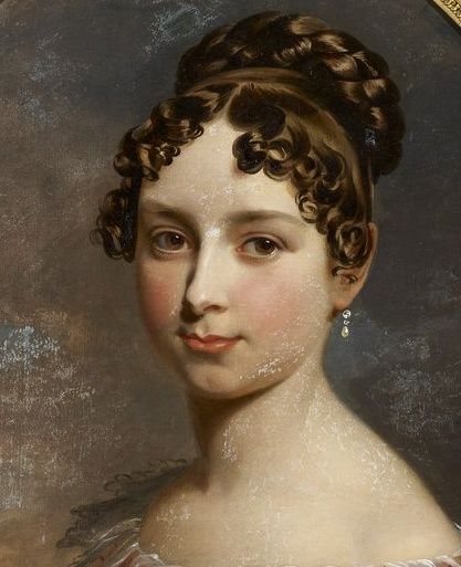 1800s Hair, 1800s Hairstyles, Historical Hairstyles, Fashion Timeline, Decades Of Fashion, Regency Era Fashion, Old Portraits, British Women, Regency Fashion