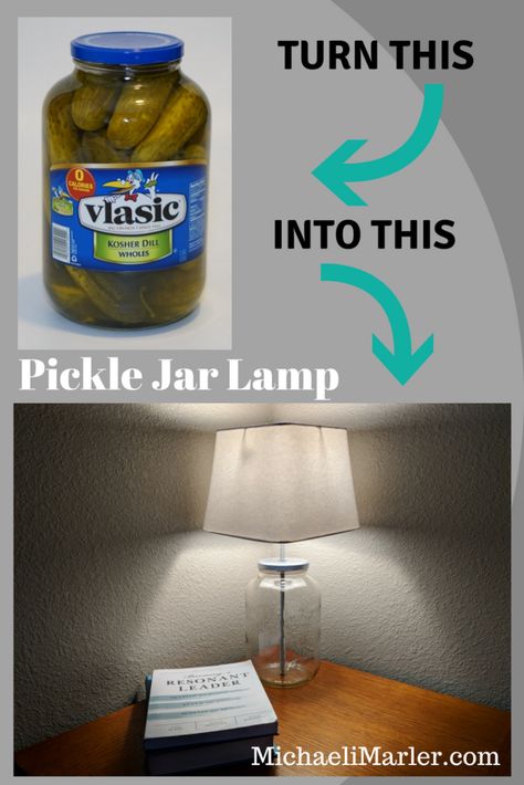 Old Tv Ideas, Pickle Jar Crafts, Reuse Crafts, Recycled Decor, Tv Ideas, Pickle Jar, Recycling Information, Baby Food Jars, Diy Jar Crafts