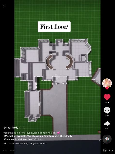 Floor Plans And Layouts Bloxburg, Bloxburg 6 Bedroom House Layout, Roblox Bloxburg Mansion Layout 2 Story, Bloxburg Manison House Layout, Bloxburg Mansion Layout With Grid, Roblox Bloxburg Castle Layout, House Layout Plans Bloxburg, Big Bloxburg Houses Layout, Bloxburg Villa Layout