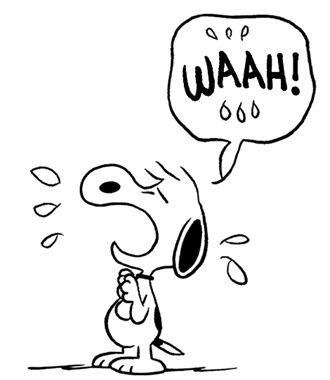 Very Unhappy Snoopy (smaller) Snoopy Crying, Snoopy Doodle, Snoopy Drawing, Snoopy Tattoo, Snoopy Comics, Snoopy Images, Peanuts Cartoon, Peanuts Characters, Snoopy Pictures