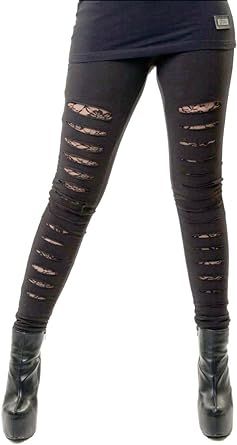 Gothic 1, Ripped Leggings, Long Leggings, Cut Up, Stretchy Material, Women's Leggings, Best Sellers, Full Length, For Free