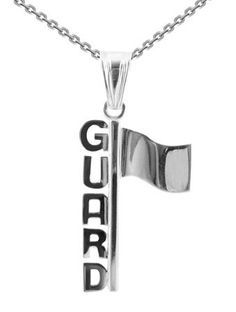 Colorguard Necklace Color Guard Quotes, Color Guard Shirts, Color Guard Flags, Band Problems, Colour Guard, Guard Gifts, Band Jokes, Winter Guard, Band Geek