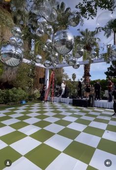 Checkered Dancefloor, Floor Options, Checker Board, Winter Formal, Music Event, Flooring Options, Blue Check, Dance Floor, Event Decor