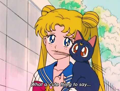 What's the nicest thing someone said to you? (Like sailormoon? Follow @sailormoon.says !! 💖) . . . . . #sailormoon #sailormoontattoo… Usagi Tsukino, Sailor Moon, Computer, Moon