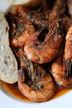 New Orleans Bbq Shrimp, Shrimp Bbq Recipes, Barbecue Shrimp, New Orleans Recipes, New Orleans Style, Fancy Dishes, Bbq Shrimp, Cajun Creole Recipes, Shrimp Recipes For Dinner