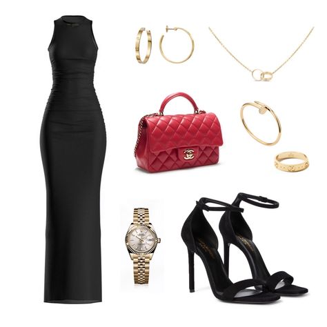 Boss Lady Aesthetic Outfit, Elegant Outfit Classy Rich, Lux Outfits, Black It Girl, Fancy Restaurant Outfit, Steve Madden Sneakers Outfit, Club Outfit Night, Nightclub Outfit, Rich Husband