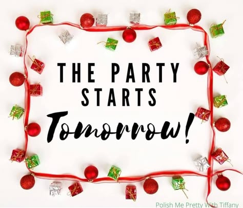 Red Aspen Cover Photo, Party Starts Tomorrow, Colorstreet Christmas, River Party, Tupperware Party Ideas, Scentsy Christmas, Country Scents Candles, Norwex Cleaning, Christmas Posts