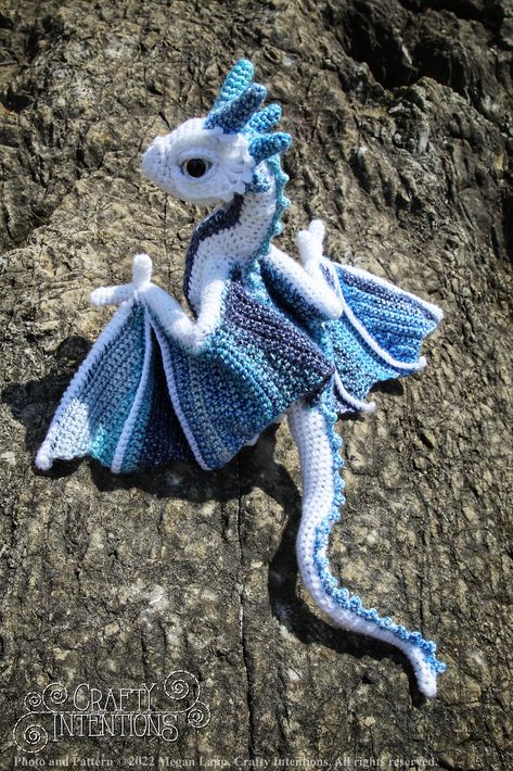 Dragon Crochet, Crochet Dragon Pattern, Crochet Dinosaur, Crochet Dragon, Water Dragon, Dragon Pattern, Soft Sculpture, Crochet Patterns Amigurumi, Crochet Animals