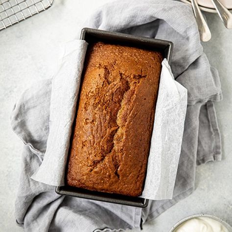 Gluten-free Banana Bread Gluten Free Banana Bread Recipe, Vegan Gingerbread, Gluten Free Banana Bread, Gluten Free Banana, Pumpkin Bread Recipe, Ripe Bananas, Banana Bread Recipe, Pumpkin Flavor, White Wings