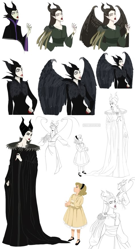 Movies Drawing, Maleficent Movie, Drawing Disney, Arte Pin Up, Princesas Disney Anime, Disney Maleficent, Princesa Disney, 캐릭터 드로잉, Disney Fun