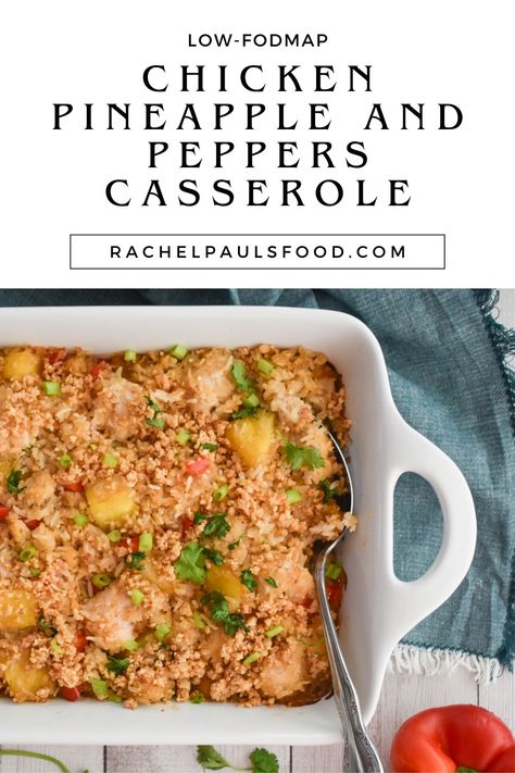 Low Fodmap Casserole Recipes, Fodmap Chicken Recipes, Casserole With Rice, Healthy Reciepes, Healthy Low Calorie Dinner, Fodmap Dinner, Inflammatory Meals, Ibs Friendly Food, Fod Map