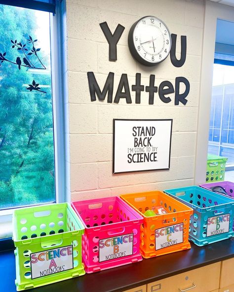 You Matter. Science classroom decor. Middle school science classroom. Science lab decor. 7th Grade Science Classroom, Josie Bensko, Health Science Classroom, Science Room Decor, Middle School Classroom Themes, Science Classroom Decor, High School Science Classroom, Elementary Science Classroom, Elementary Classroom Themes