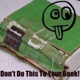 Book Bus, Broken Book, Book Care, Book Repair, Repair Videos, Library Skills, Book Binding Diy, Easy Books, Book Spine