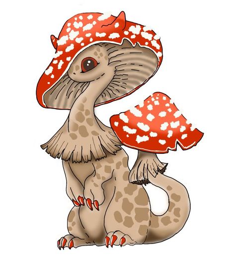 Mushroom Dragon, Mushroom Drawing, Cute Dragons, Dragon Drawing, Christmas Ornament Crafts, Food Drawing, 1k Followers, Ornament Crafts, You Think