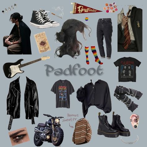 Padfoot Aesthetic, Black Inspired Outfits, Young Sirius Black, Style Androgyne, Black Summer Outfits, Hogwarts Outfits, Mood Clothes, Black Wardrobe, Regulus Black