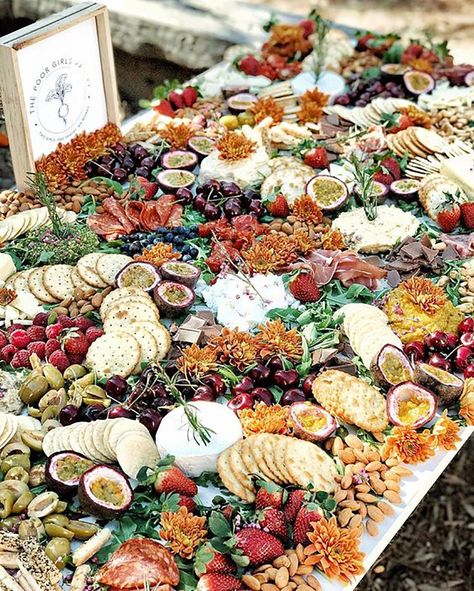 Luxe Wedding Catering | the Abundant Grazing Table Revisited Feasting Table, Grazing Table, Charcuterie And Cheese Board, Food Stations, Grazing Tables, Cheese Platters, Food Trends, Food Platters, Wedding Catering