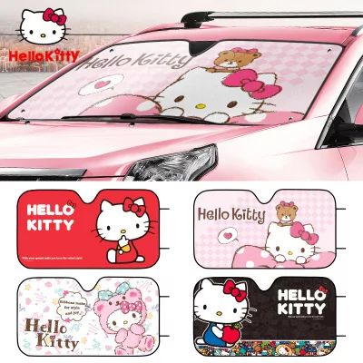 Look what I found on AliExpress Hello Kitty Car Accessories Interiors, Car Hello Kitty, Hello Kitty Jdm Car, Pink Car With Eyelashes, Hello Kitty Car Mats, Hello Kitty Car Accessories, Hello Kitty Car, Pink Car Accessories, Windshield Sun Shade