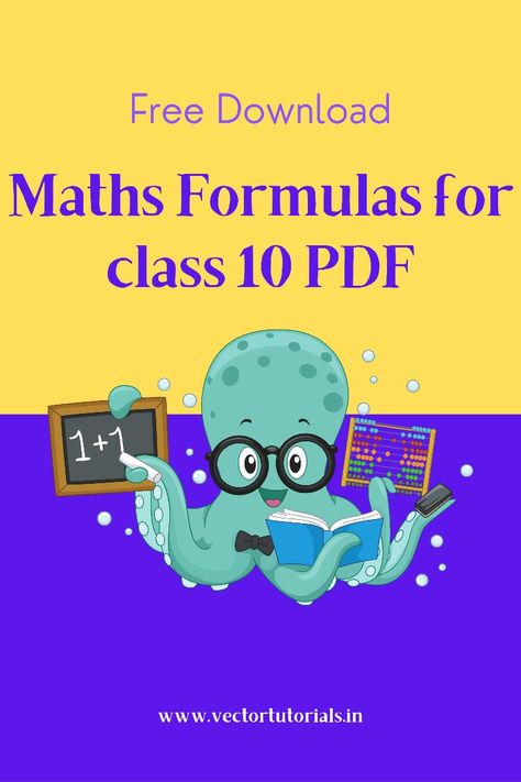 Maths formulas for class 10 PDF free download at vectortutorials.in Maths Class 10 Formula Sheet, Class 10 Maths Formula Sheet, 10th Class Maths Formulas, Class 10 Maths Formulas, Math Formula Sheet, Circle Formula, Division Algorithm, Maths Formulas, Theoretical Probability