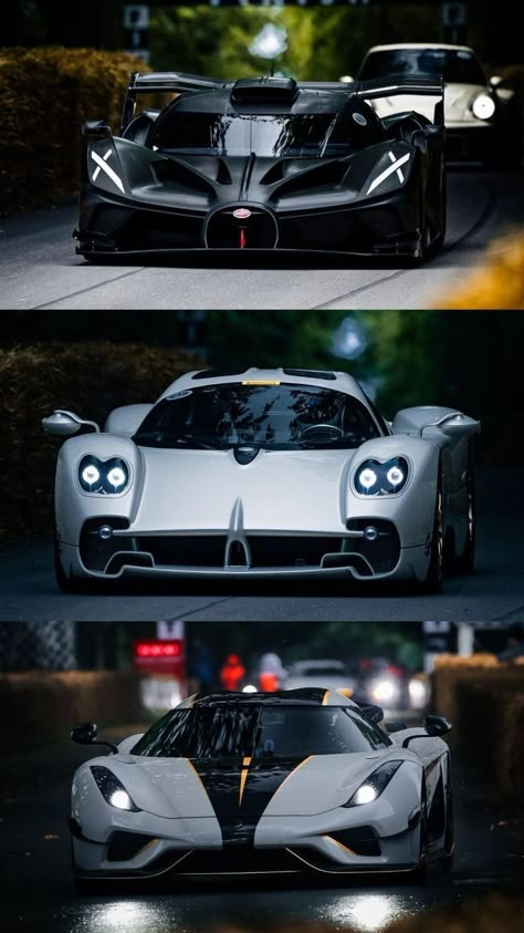 the Bolide base engine 8.0L W16 makes 1,578 horsepower, and the Utopia base engine 6.0L V12 makes 852 horsepower, and the Regera base engine 5.0L V8 makes 1,500 horsepower Cars Pfp, Pagani Utopia, Bugatti Bolide, Modded Cars, Koenigsegg Regera, F12 Tdf, Europe Car, Futuristic Cars Design, Cars Wallpaper