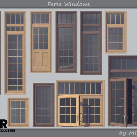 Sims4 Build Custom Contents Sims 4 Alpha Cc Doors, Sims Cc Exterior Walls, Sims 4 Cottage Windows Cc, Sims 4 Cc Farmhouse Windows, Ts4 Exterior Cc, Sims 4 Shutters, Sims 4 Cc Fences Maxis Match, Sims 4 Double Door, Sims 4 Cc Window Shutters