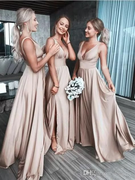 This pretty mermaid bridesmaid dress is made of satin fabric, with pleats detailing.We can make it in different color and size:) Tan Bridesmaids, Ugly Bridesmaid Dresses, Tan Bridesmaid Dresses, Cream Bridesmaid Dresses, Rustic Bridesmaid Dresses, Summer Bridesmaid Dresses, Champagne Bridesmaid Dresses, Champagne Bridesmaid, Sleeveless Bridesmaid Dresses