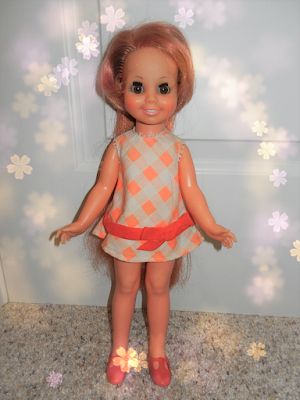 Velvet Dolls, Lost My Head, Crissy Doll, Jumper Outfit, It's Raining, Dolls For Sale, Trash Bag, Collector Dolls, One Image