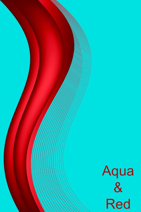 Red & Aqua Aqua Bathroom, Branding Inspo, Red Decor, Red And Teal, Red Turquoise, Fashion Marketing, Aqua Color, Red Outfit, Blue Christmas