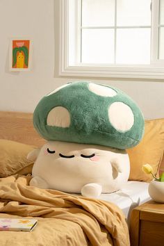 Mochi Plush, Sweet Expression, Cute Squishies, Dusty Green, Cute Bedroom Decor, Kawaii Plushies, Cute Stuffed Animals, Cute Room Decor, Cute Toys